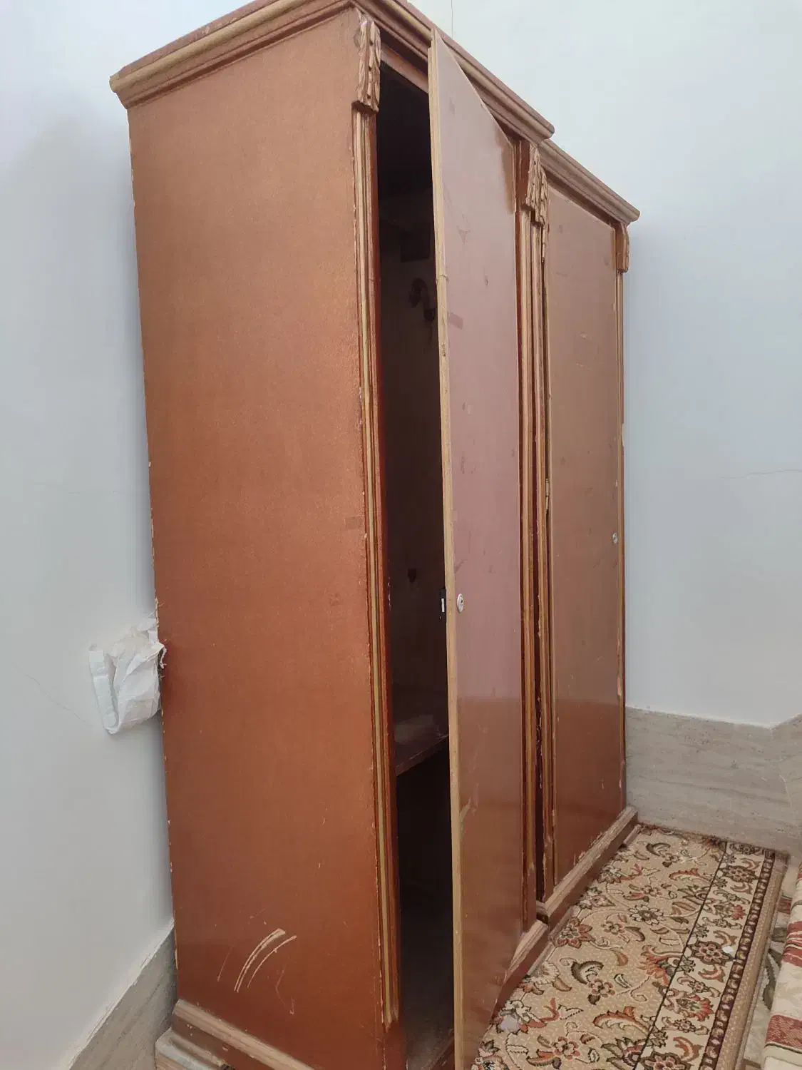 کمد با چوب با کیفیت|جاکفشی، کمد، دراور|گناباد, |دیوار