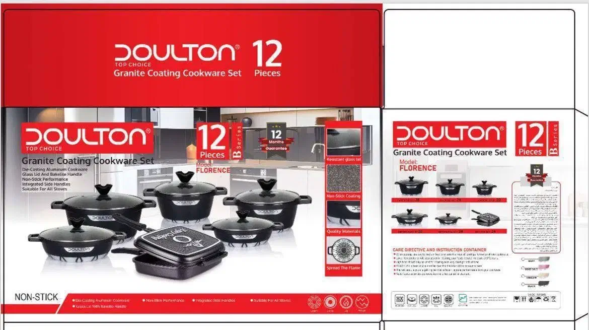 سرویس قابلمه،چدن،گرانیت،استیل|ظروف پخت‌وپز|بیرجند, |دیوار