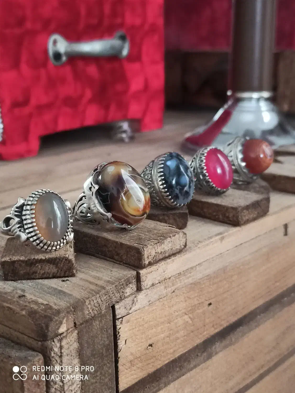 تعدادی انگشتر نقره|جواهرات|سنندج, |دیوار