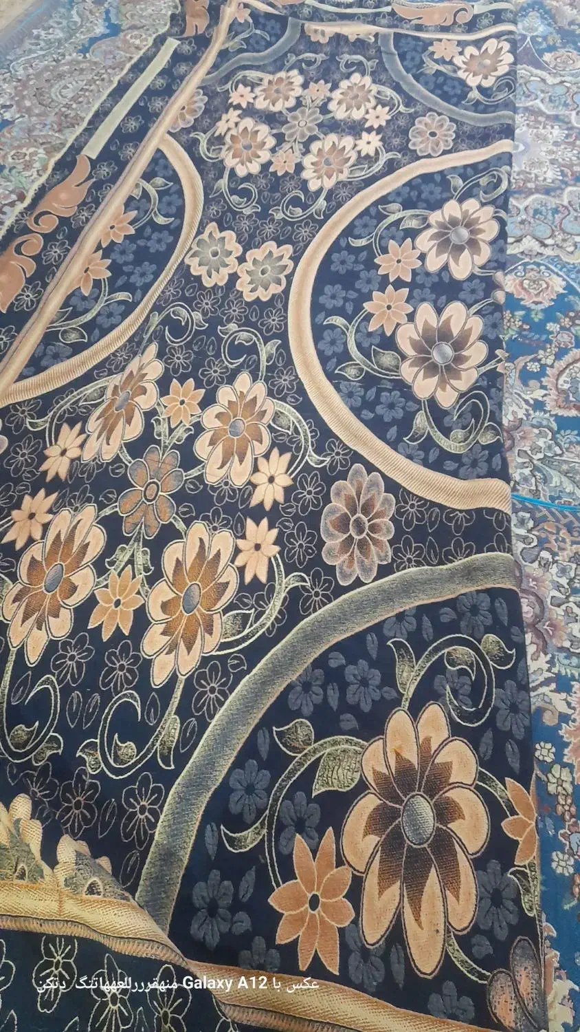 روفرشی و بالش و پشتی و پرده و سه مدل آبچکان جاظرفی|فرش|آزادشهر, |دیوار