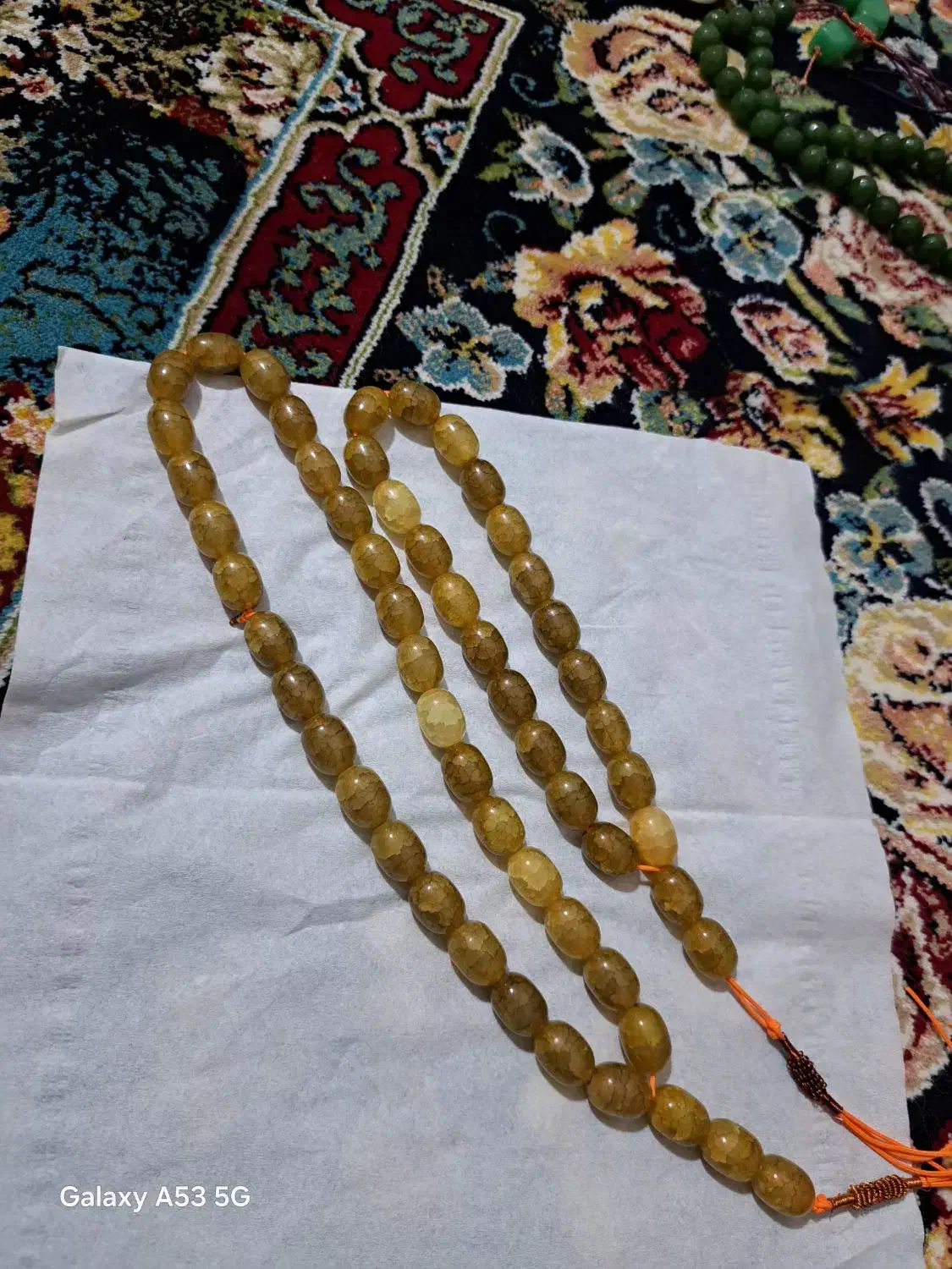 دو عدد تسبیح سنگ سترین|جواهرات|سنندج, |دیوار