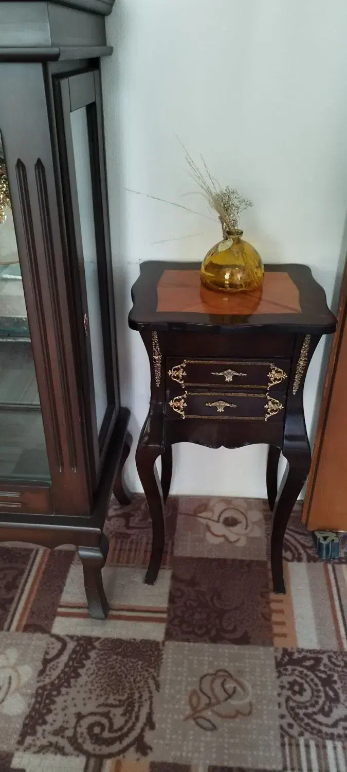 میز تلفن چوبی کشودار سالم|میز تلفن|پاکدشت, پاکدشت (مامازند)|دیوار