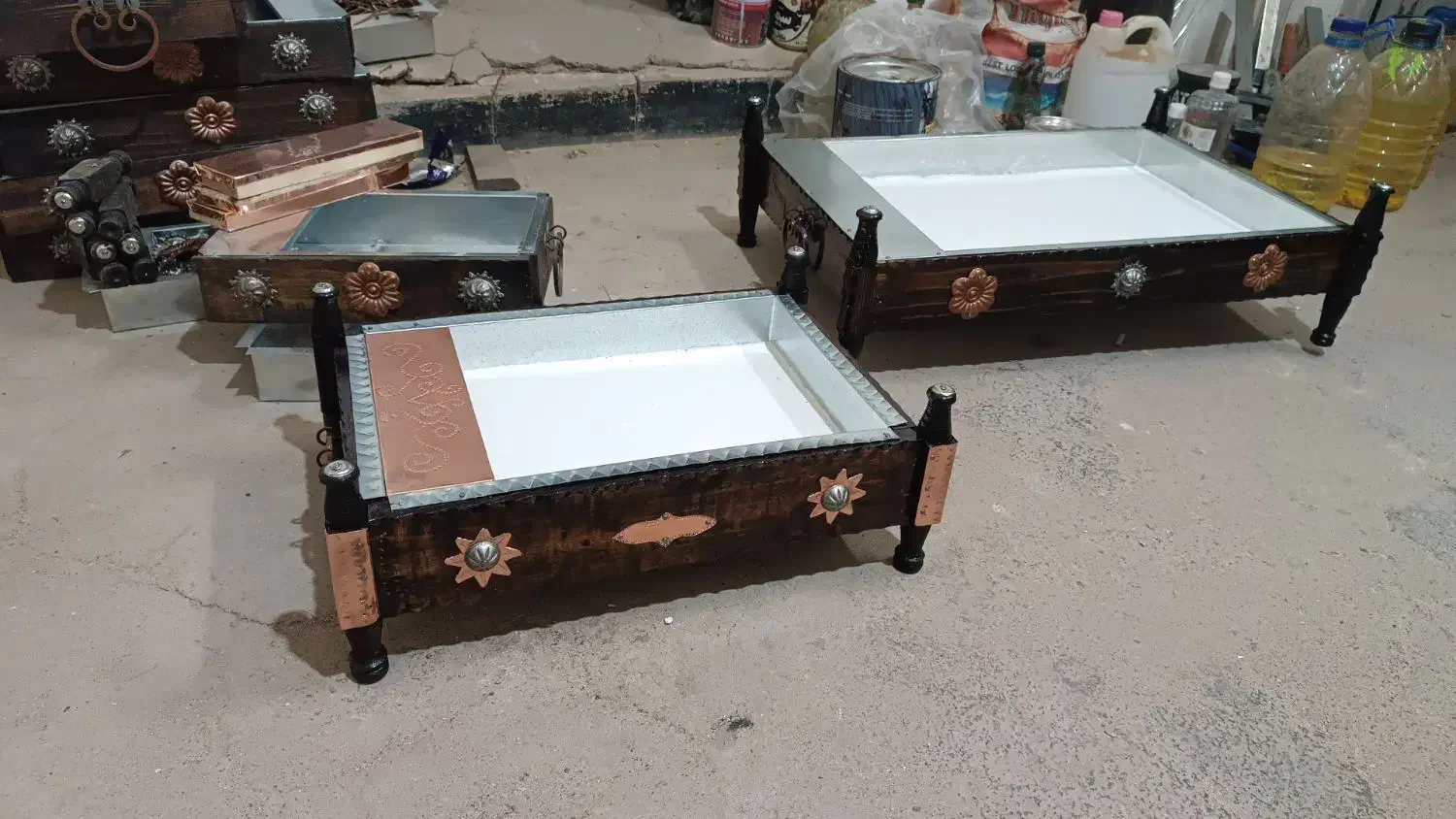 ساخت انواع منقل چوبی|عمدهفروشی|زاهدان, |دیوار