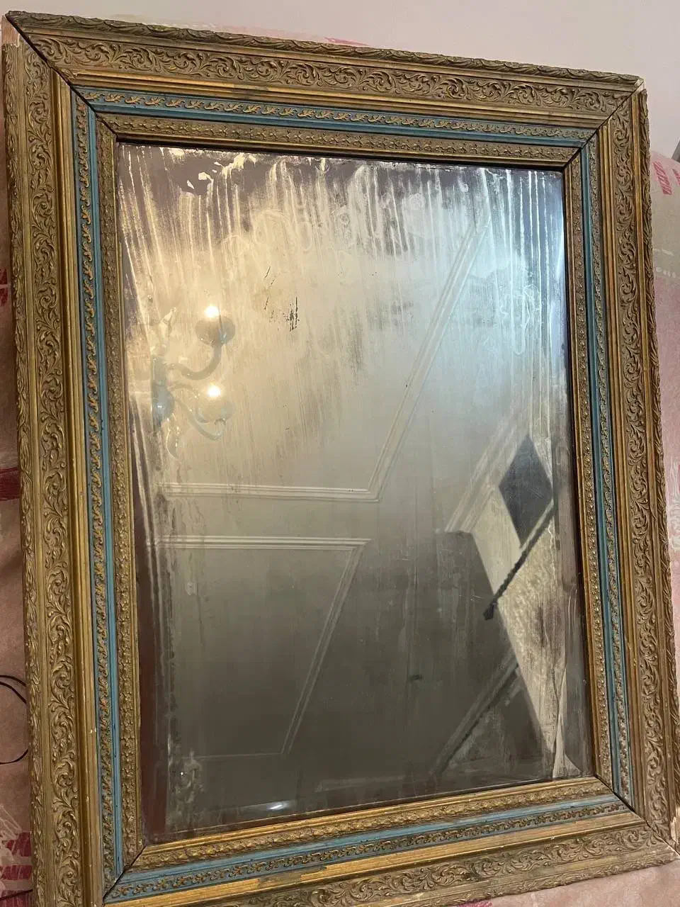 آینه قجری|کلکسیون اشیاء عتیقه|کرمان, |دیوار