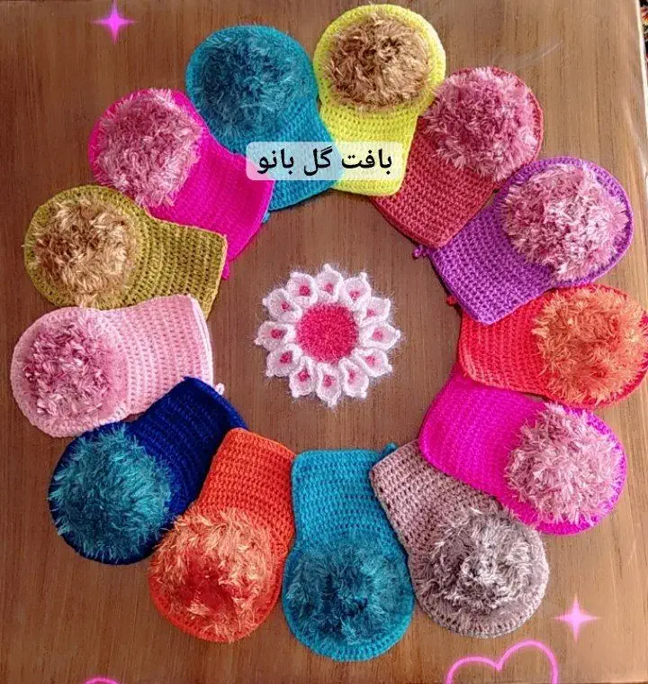 دست بافتهای من(انواع لیف و اسکاج )|لوازم نظافت|نجفآباد, صالح آباد|دیوار