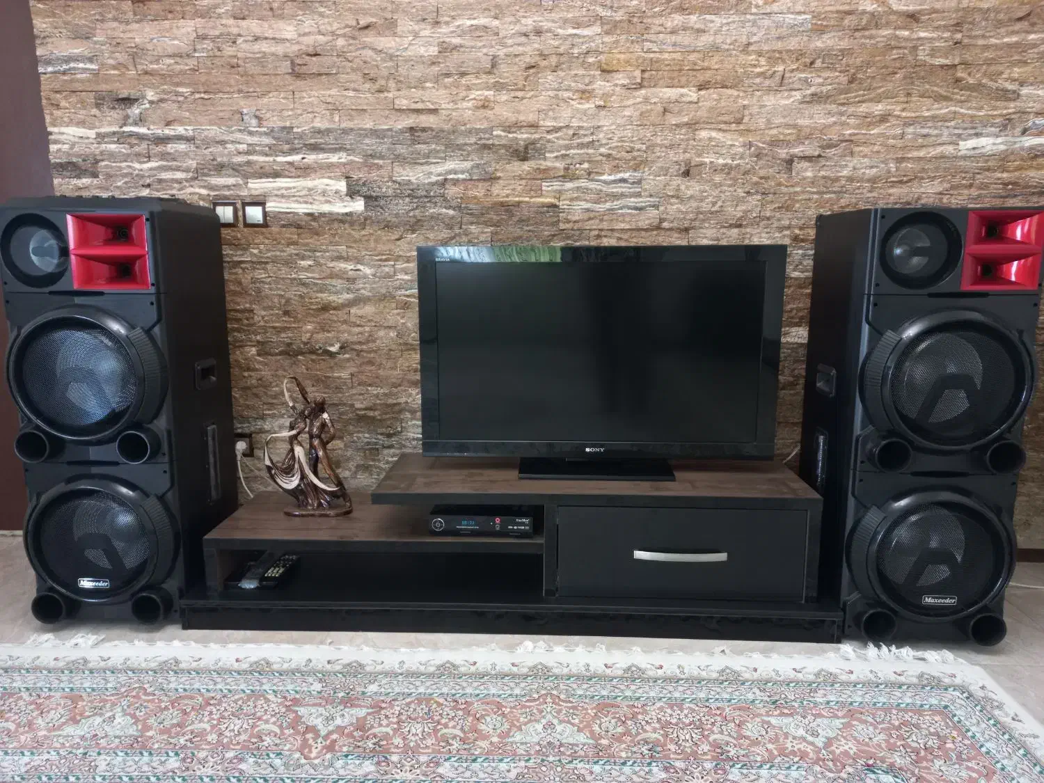 تلویزیون سونی اصلی ۴۰ اینچ|تلویزیون و پروژکتور|آمل, |دیوار