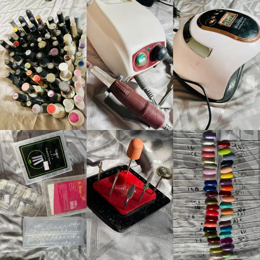 وسایل کاشت ناخن|آرایشی، بهداشتی، درمانی|یاسوج, |دیوار