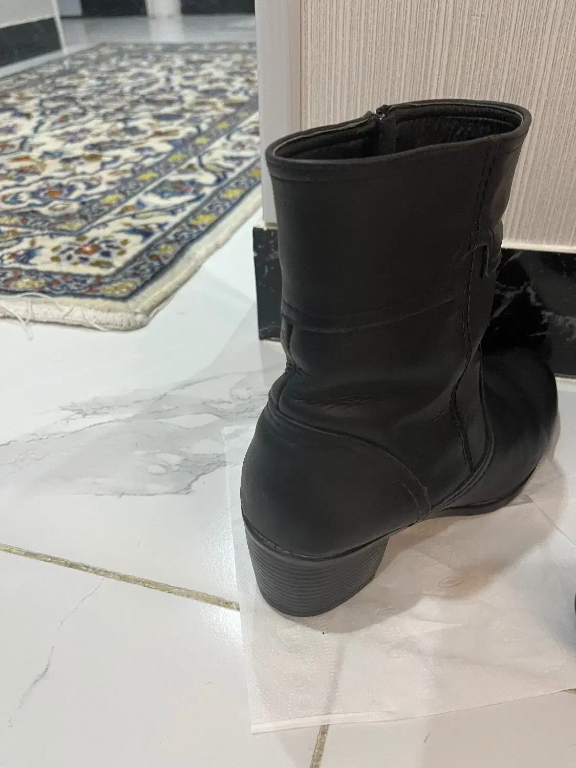 نیم بوت چرم|کیف، کفش، کمربند|کرمانشاه, |دیوار