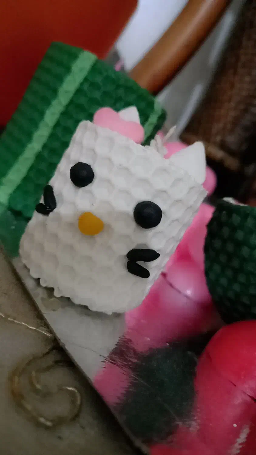 تابلو موزیکال، ویترای. رزین. شب تاب شمع سنگ مصنوعی|تابلو، نقاشی، عکس|اهواز, منبع اب|دیوار