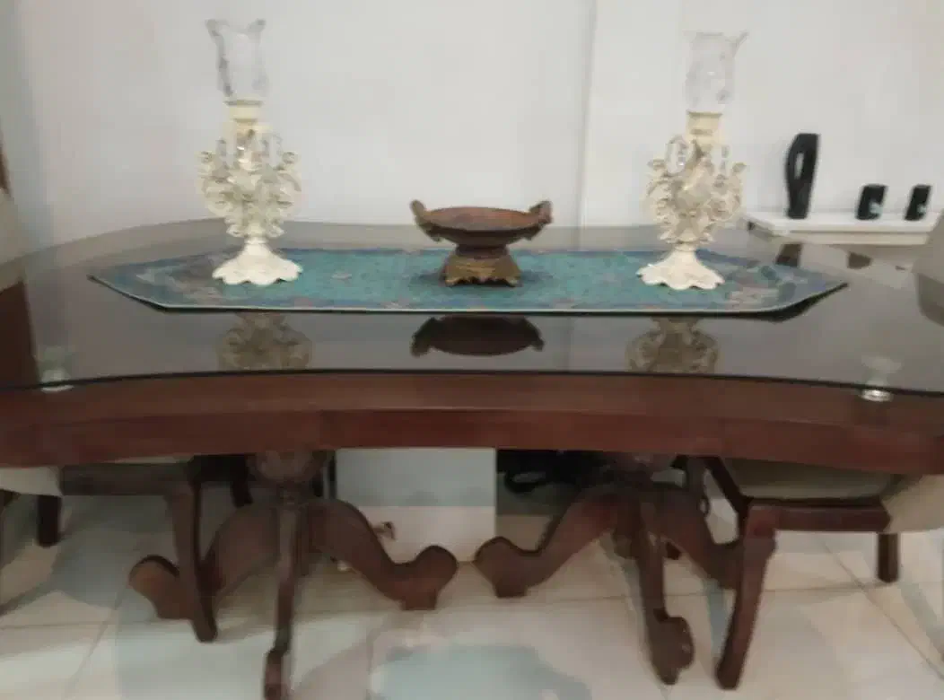 میز ناهار خوری۸ نفره|میز و صندلی غذاخوری|کرج, شاهین‌ویلا|دیوار