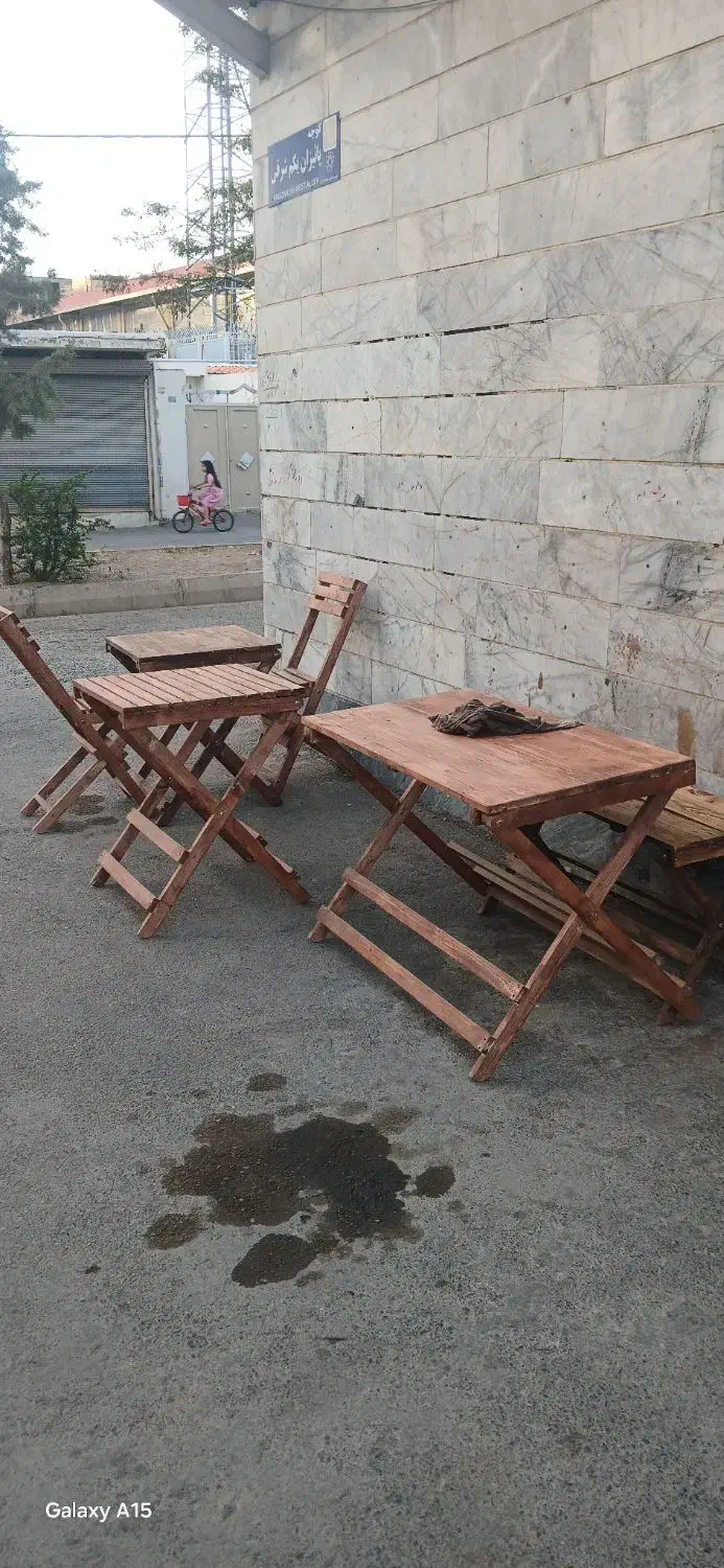 میز و صندلی تاشو|صندلی و نیمکت|محمدشهر, محمدشهر|دیوار