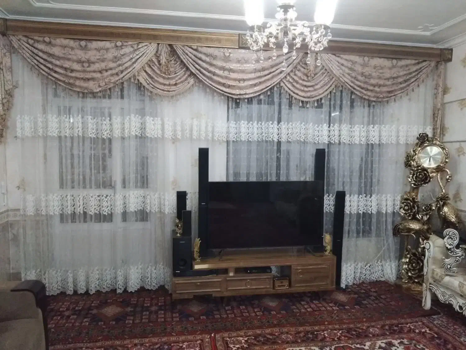 پردهی زیبا و توری|پرده، رانر، رومیزی|مراغه, |دیوار