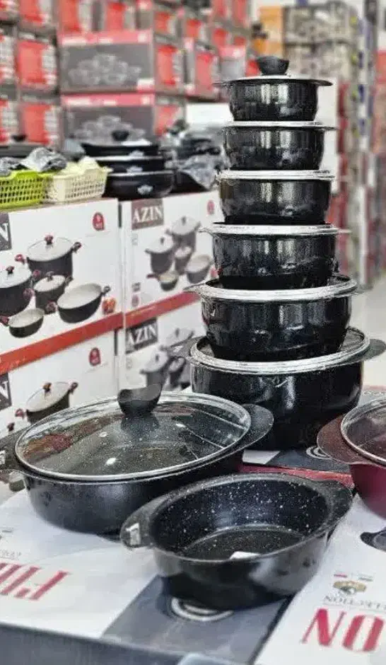 سرویس قابلمه گرانیت مارک فیلون|ظروف پختوپز|قم, شهرک مهدیه|دیوار