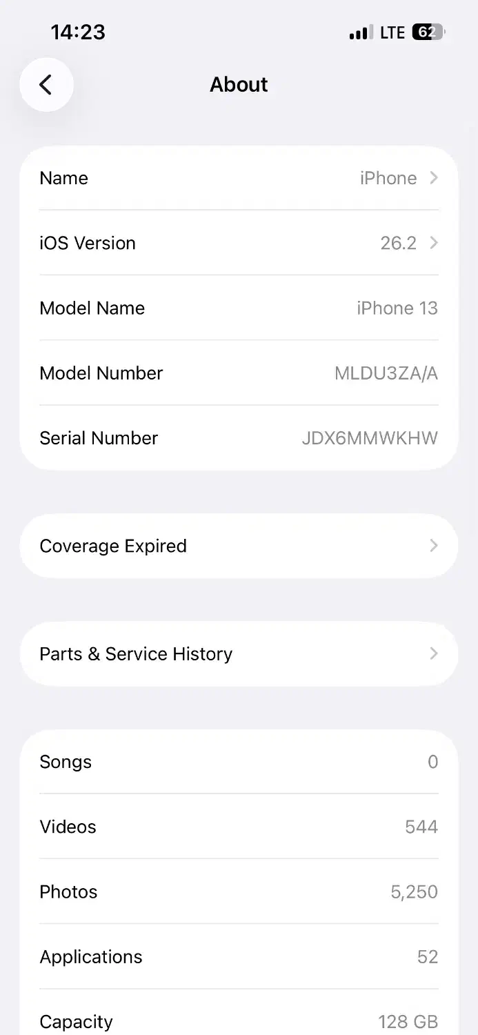 آیفون ۱۳ نرمال  ZAA|موبایل|کرج, اتحاد|دیوار