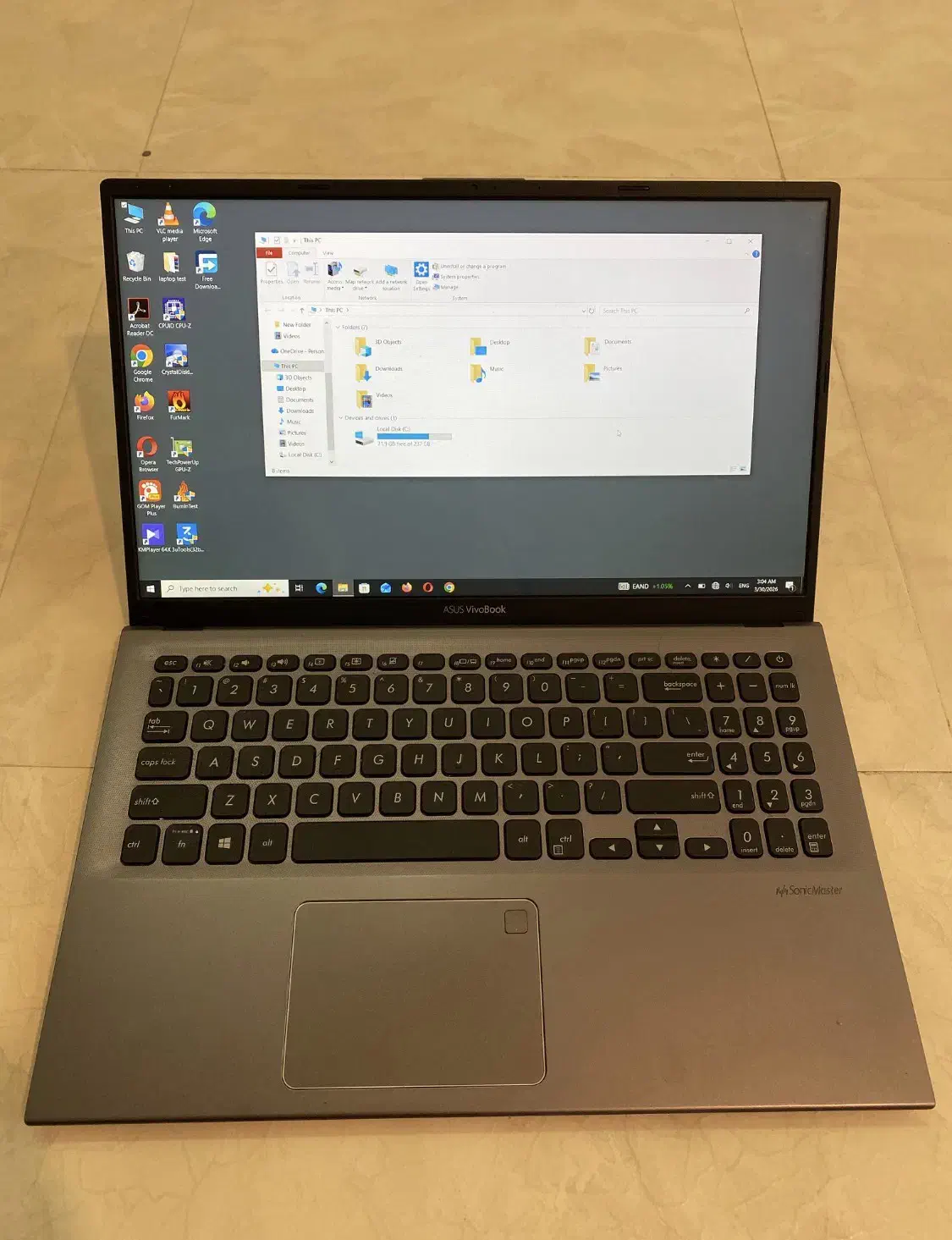 ایسوس ویو بوک صفحه تاچasus vivobook|رایانه همراه|نوشهر, |دیوار