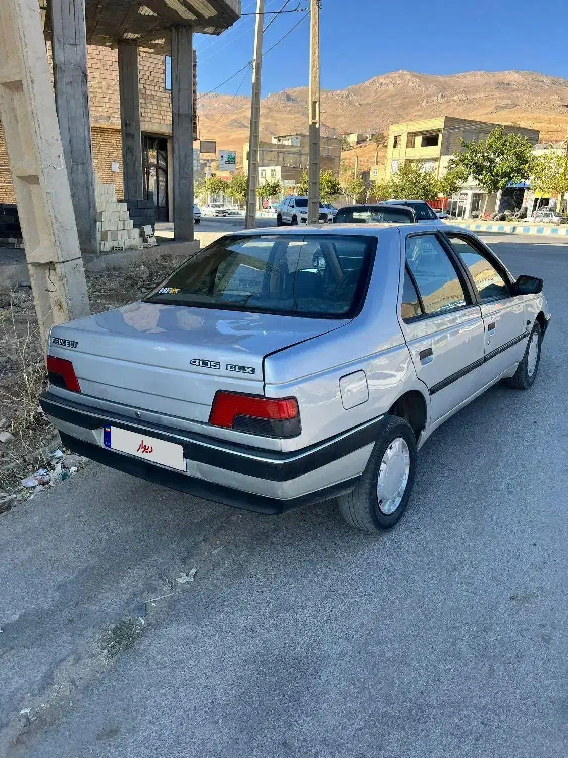 پژو 405مدل 94 دوگانه سوزcng|خودرو سواری و وانت|فارسان, |دیوار