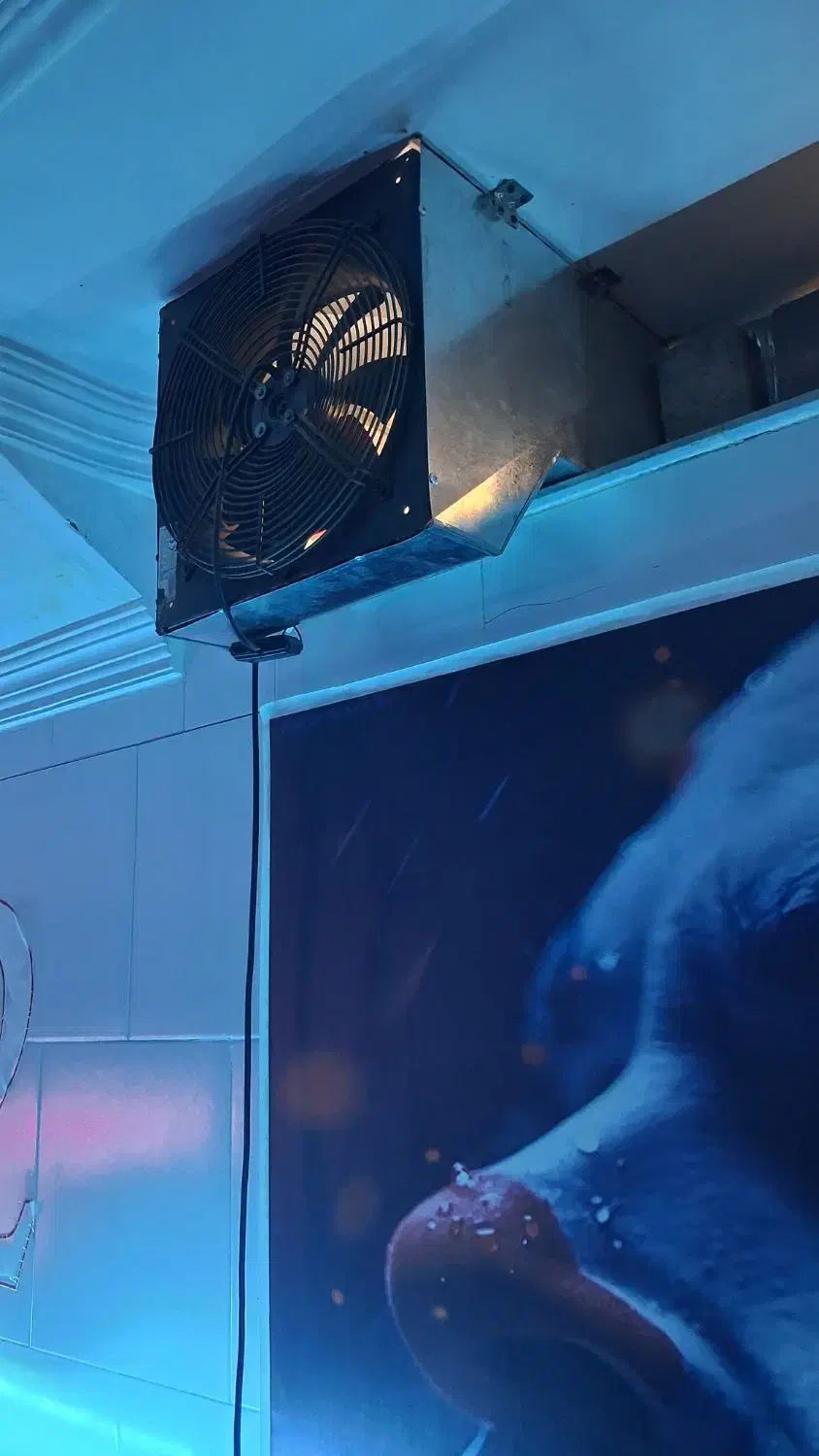 هواکش و تهویه فوق قوی|پنکه و تصفیهکنندهٔ هوا|تبریز, |دیوار