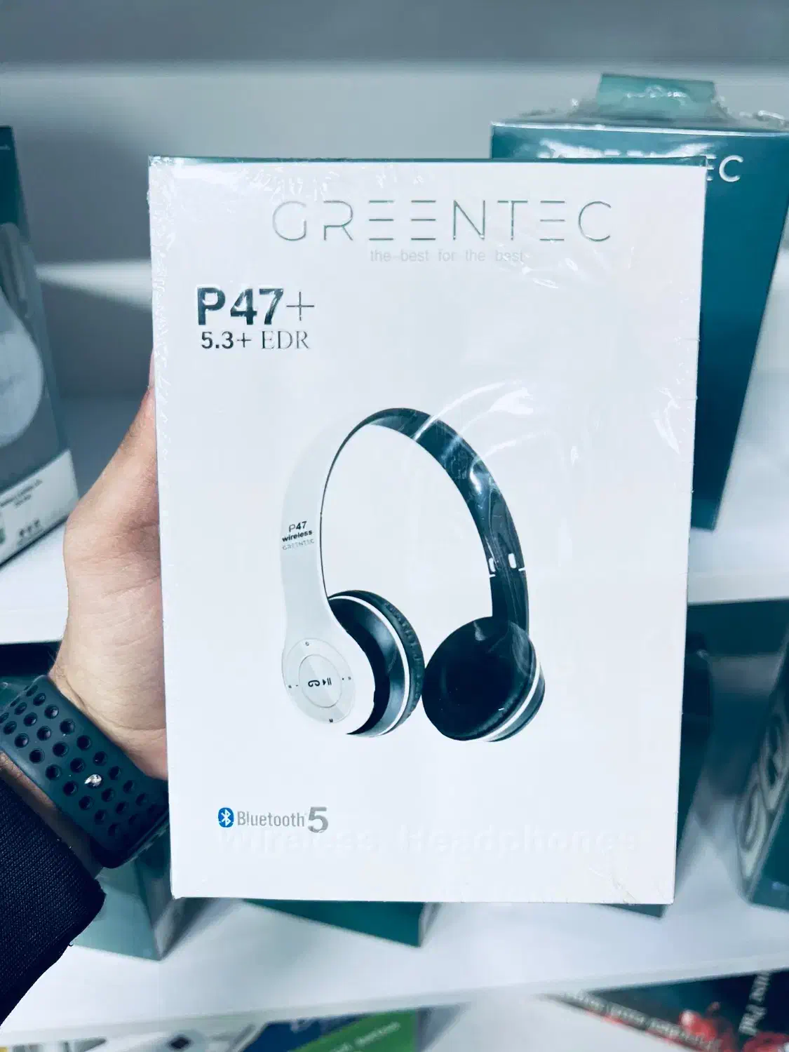 هدفون بلوتوثی از برند گرین تک|لوازم جانبی موبایل و تبلت|قم, زنبیل آباد|دیوار