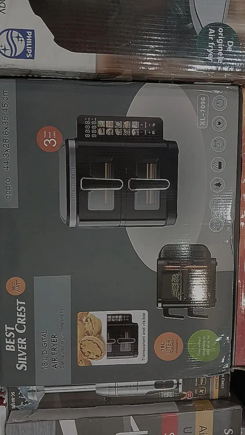 سُرخ کن دوطبقه ۱۸لیتری|اجاق گاز و لوازم برقی پختوپز|ری, جوانمرد قصاب|دیوار