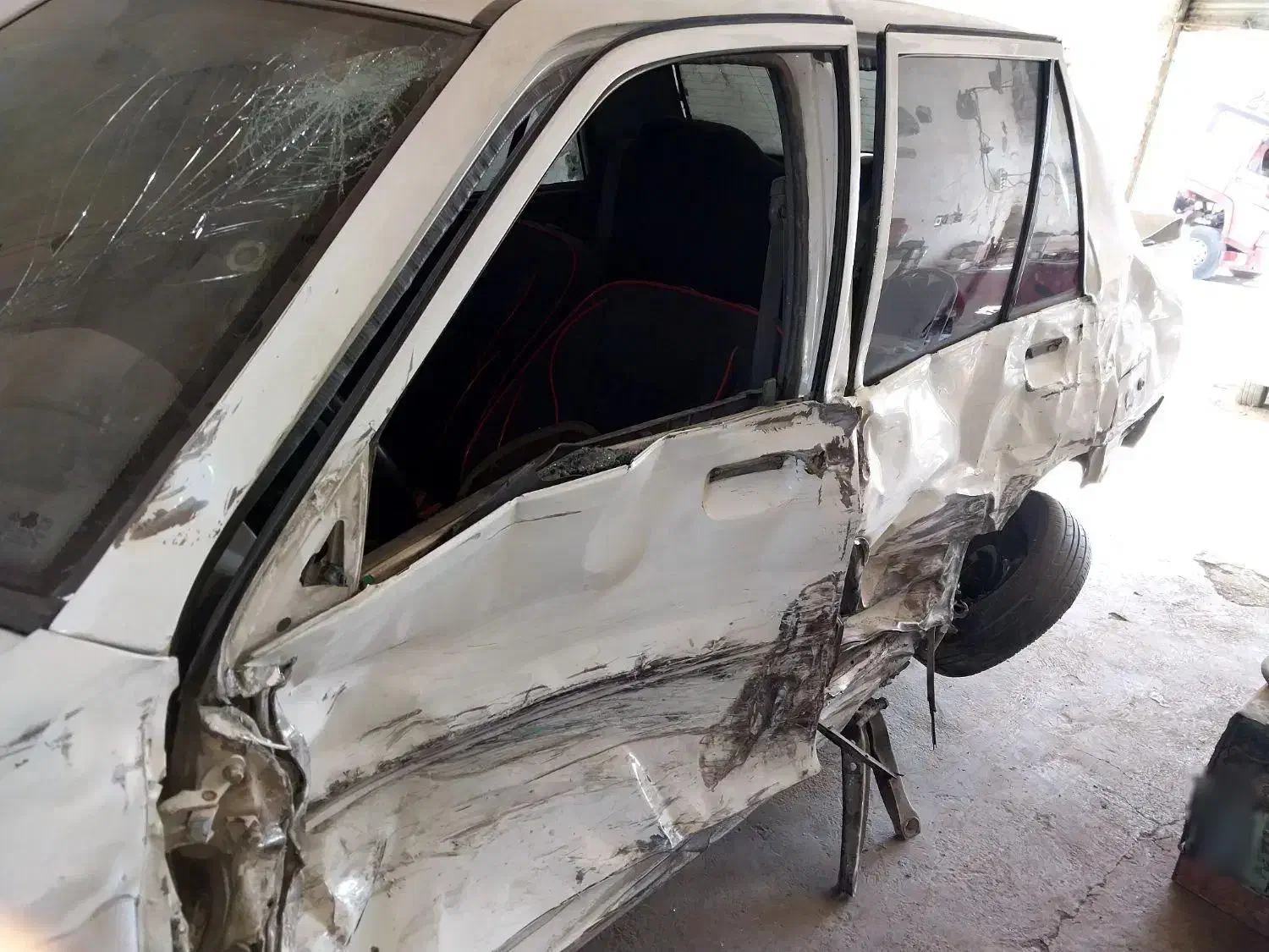 پراید تصادفی|خودرو سواری و وانت|کوهدشت, |دیوار