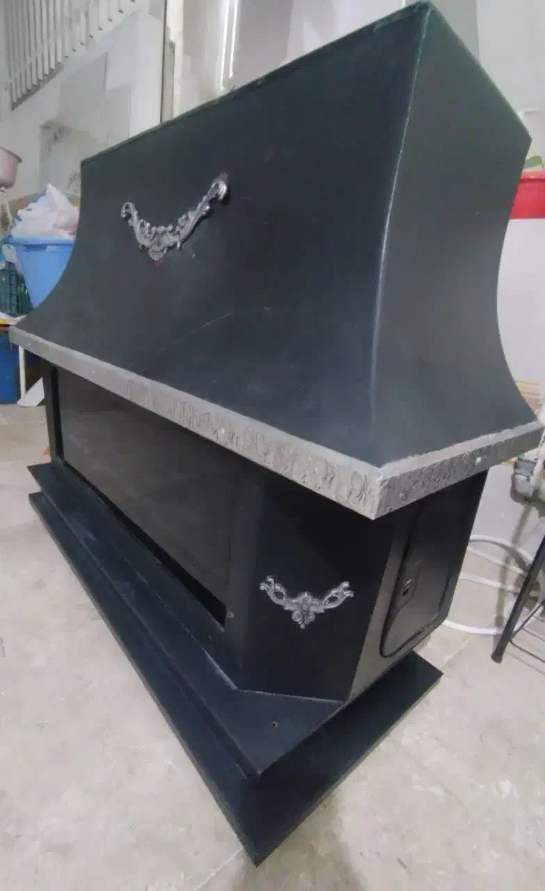 بخاری گازی شومینه ای در حد نو|بخاری، هیتر، شومینه|قم, علی آباد سعدگان|دیوار