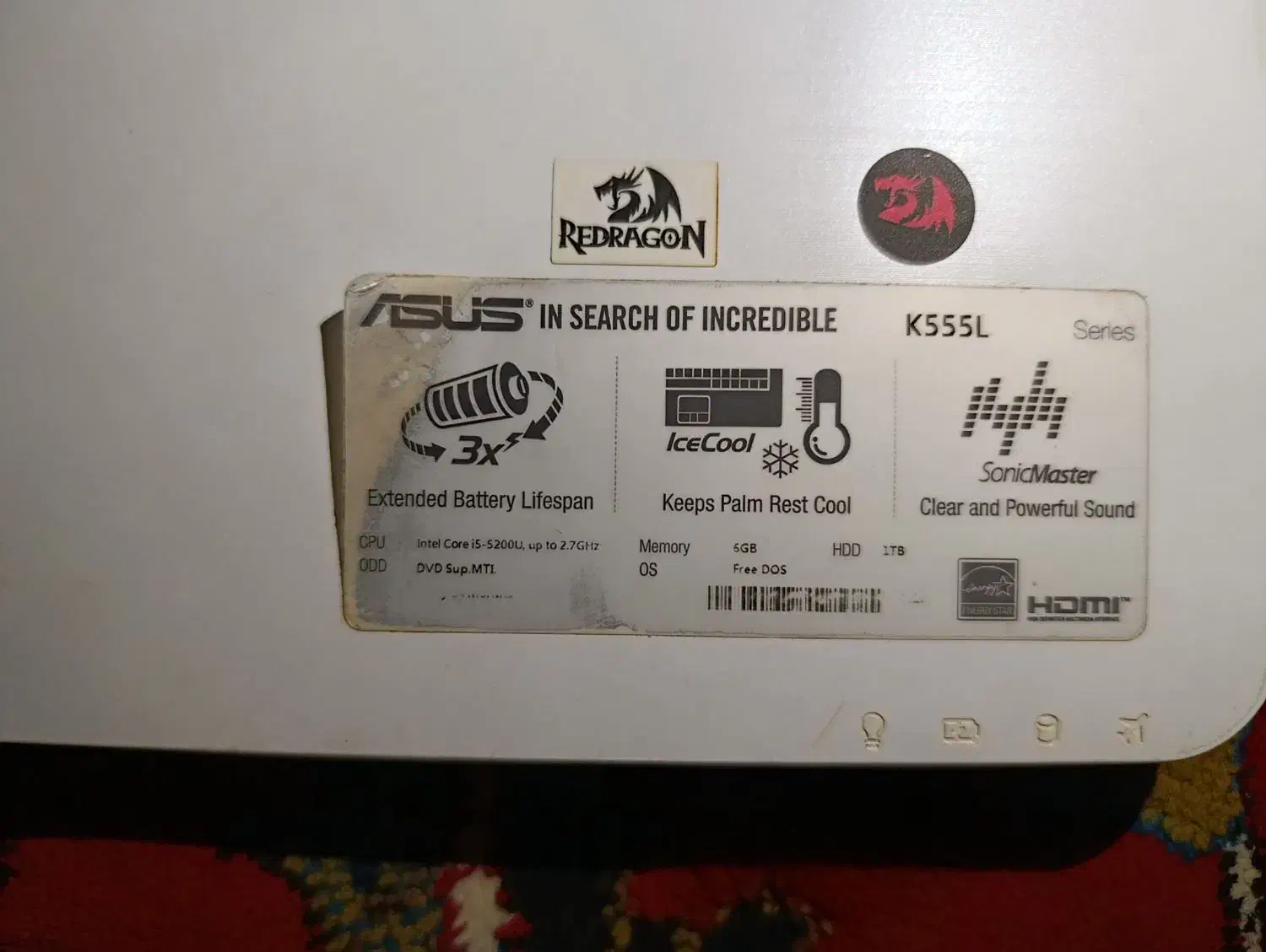 لبتاپ ایسوس|رایانه همراه|رشت, حافظ آباد|دیوار