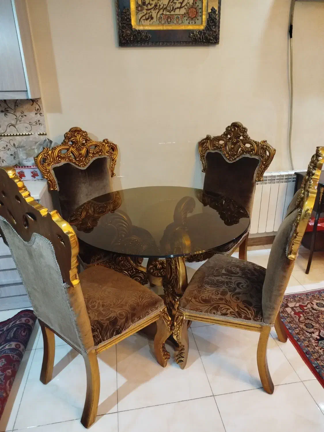 میز غذا خوری ۴ نفره|میز و صندلی غذاخوری|تهران, امیریه|دیوار