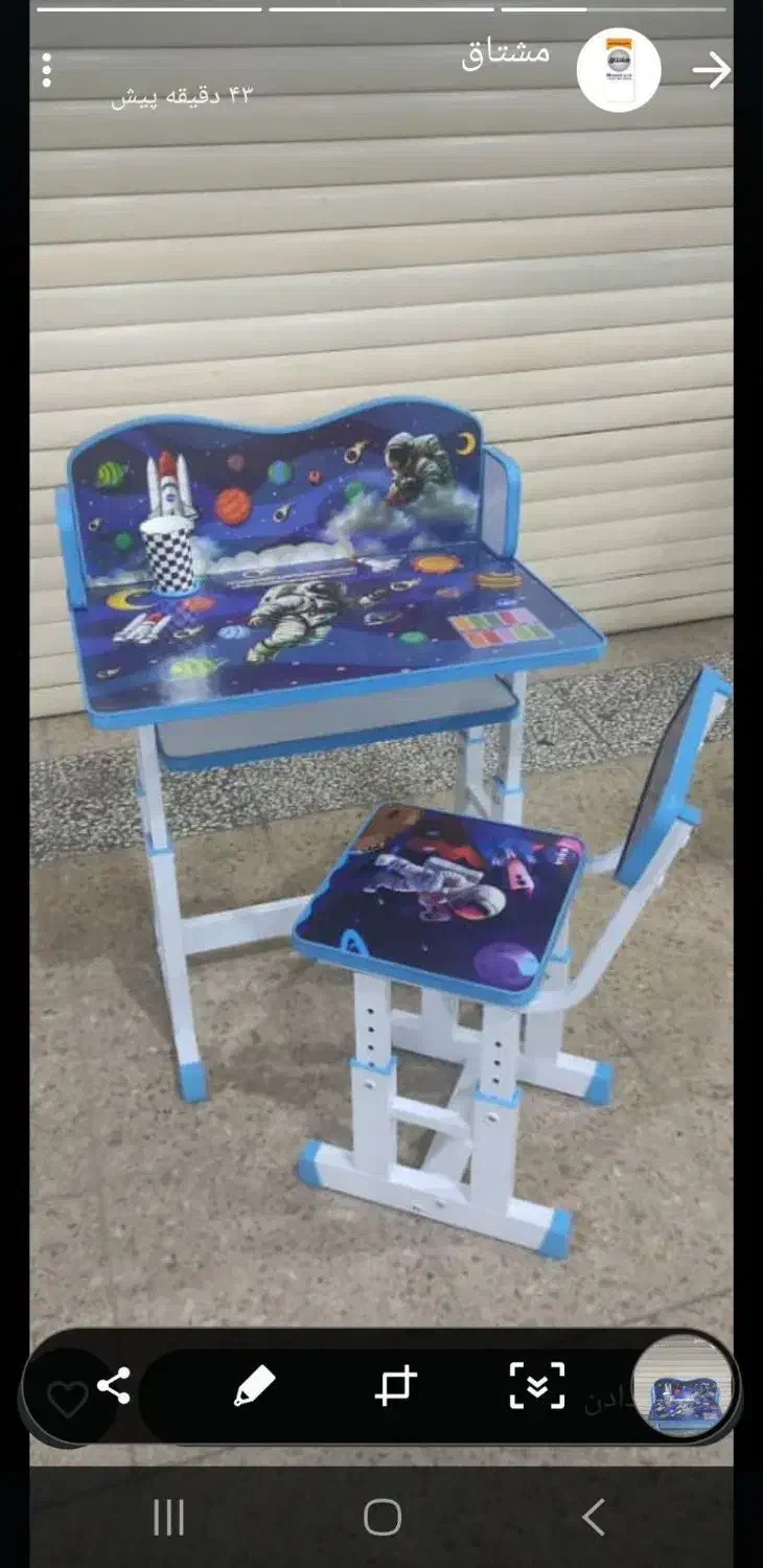 میز تحریر بچه گانه|میز تحریر و کامپیوتر|مراغه, |دیوار