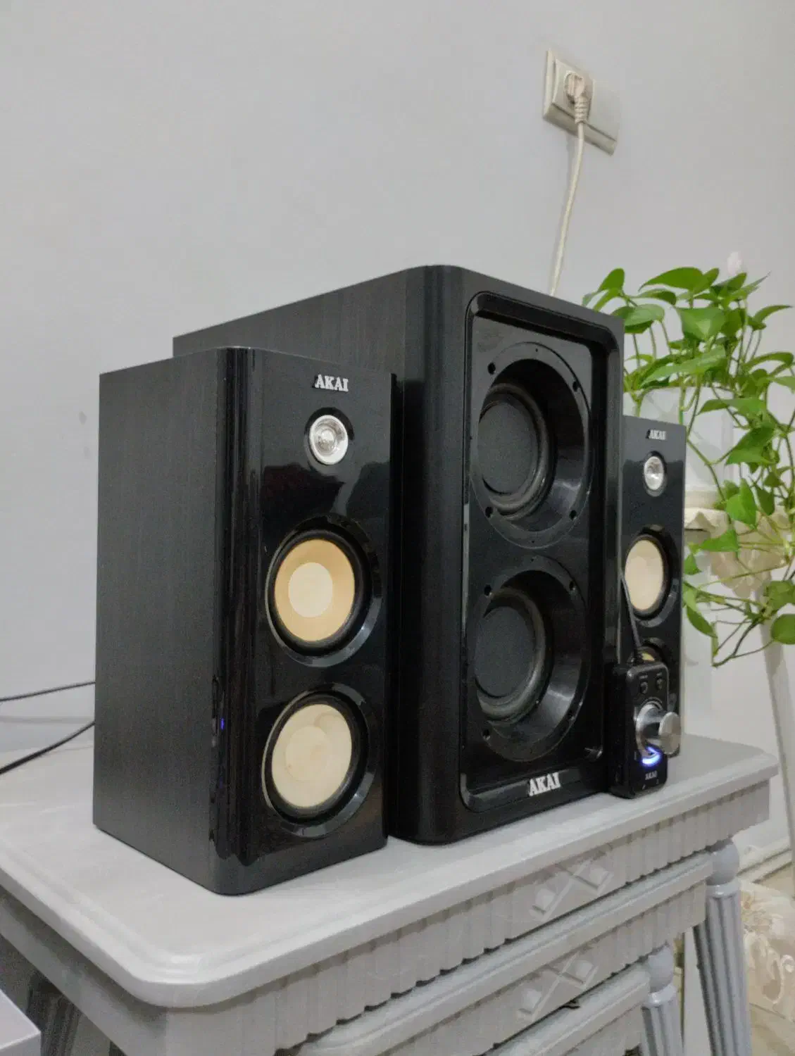 اسپیکر سه تیکه اکایی و مکسیدر و چهار تیکه میکرولب|سیستم صوتی خانگی|ری, تقی آباد|دیوار