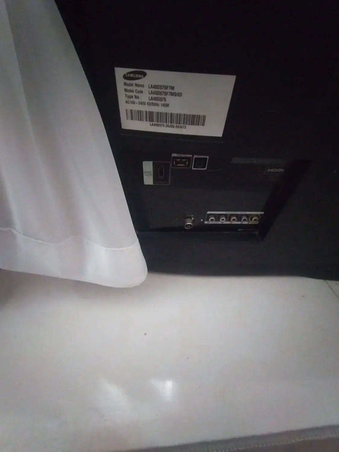 تلوزیون سامسونگ۴۰ اینچ|تلویزیون و پروژکتور|تهران, تهرانپارس شرقی|دیوار