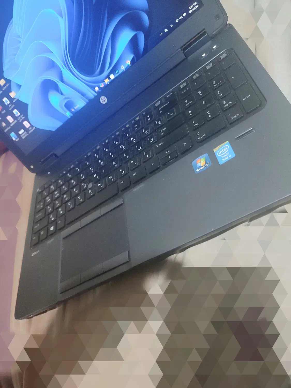 Laptop ZBook Ci7 RAM 12GB VRAM 2g    نسل ۴|رایانه همراه|تهران, پامنار|دیوار