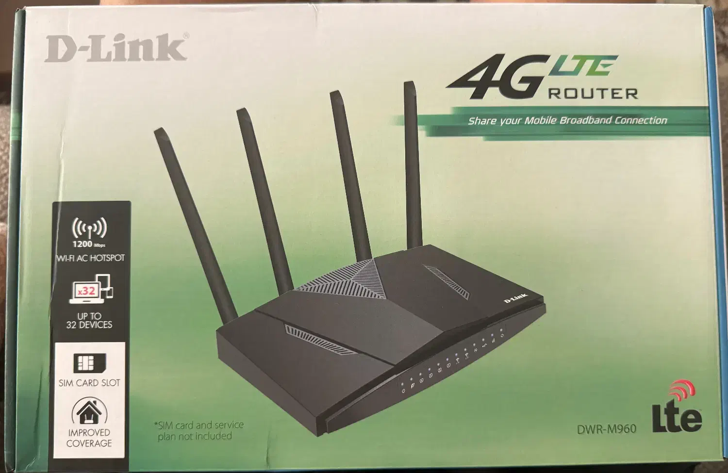 مودم دی لینک مدل DWR-M960 آنلاک سیم کارت خور|مودم و تجهیزات شبکه|تهران, دبستان|دیوار