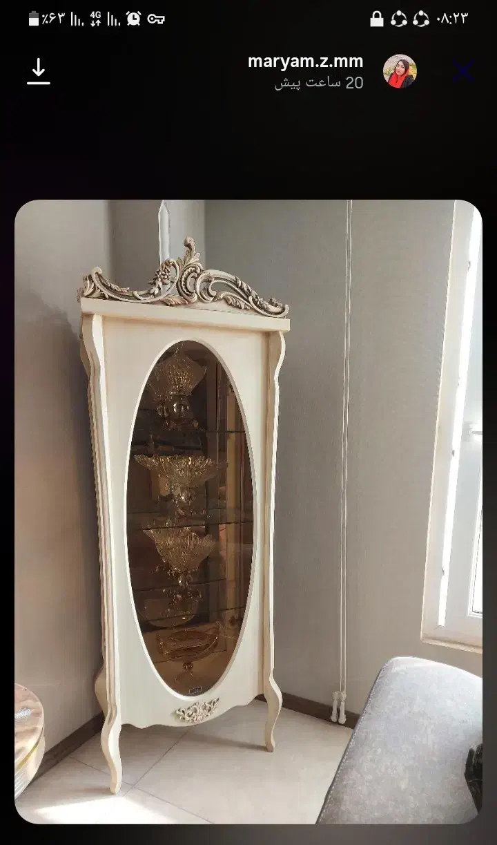 ویترین ام دی اف کاملا سالم|بوفه، ویترین، کنسول|رشت, منظریه|دیوار
