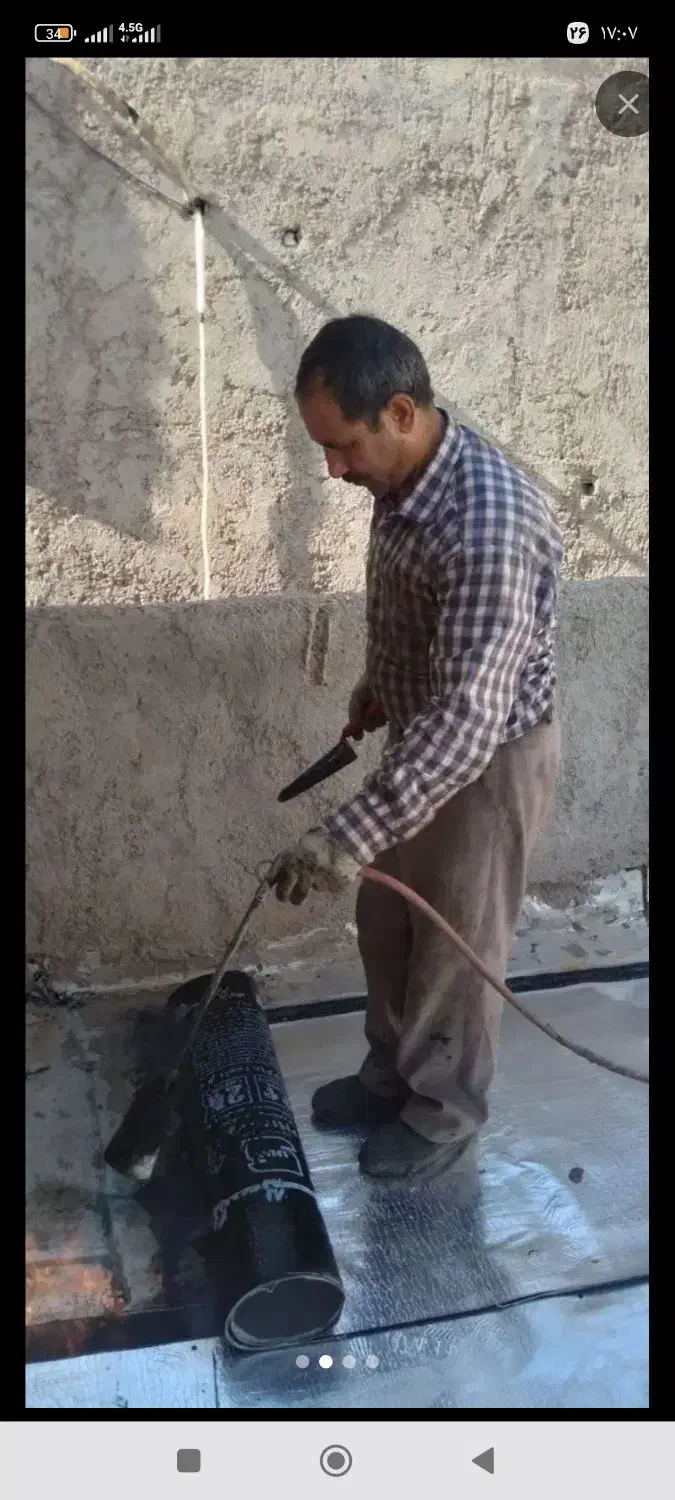 ایزوگام کاری برادران ترکمن|خدمات پیشه و مهارت|اقبالیه, |دیوار