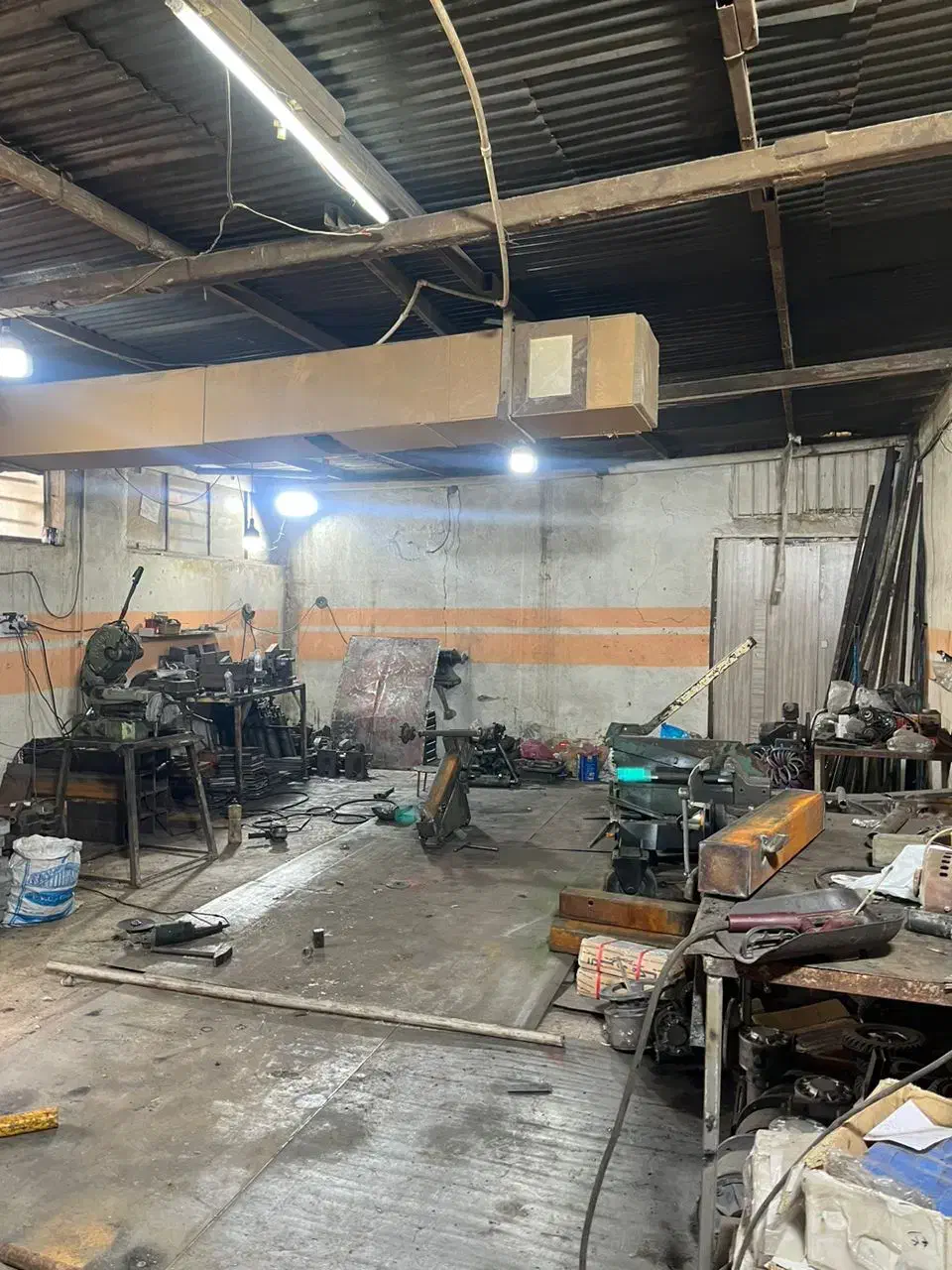 کارگاه. صنعتی. سوله.۱۰۰ متر مربع|اجارهٔ دفتر صنعتی، کشاورزی، تجاری|ری, تصفیه خانه|دیوار