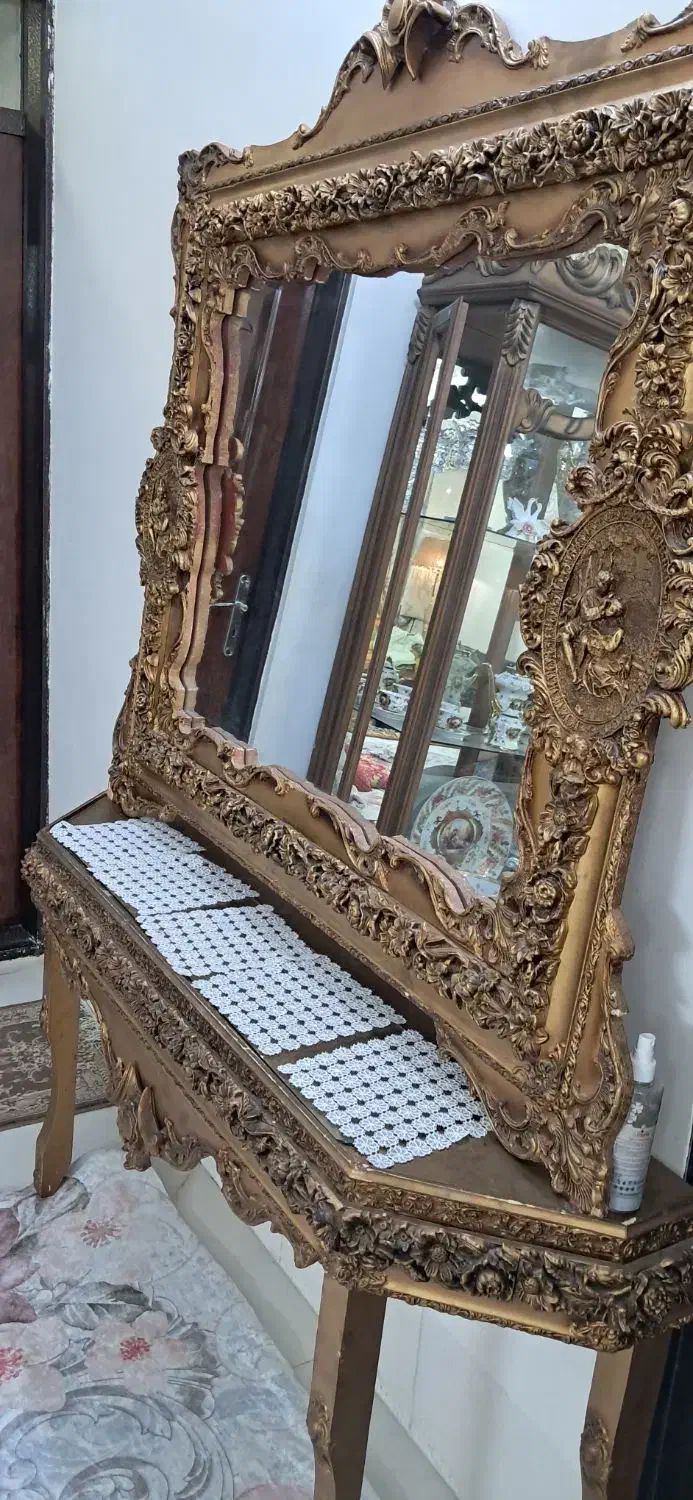 آیینه کنسول|بوفه، ویترین، کنسول|خوی, |دیوار