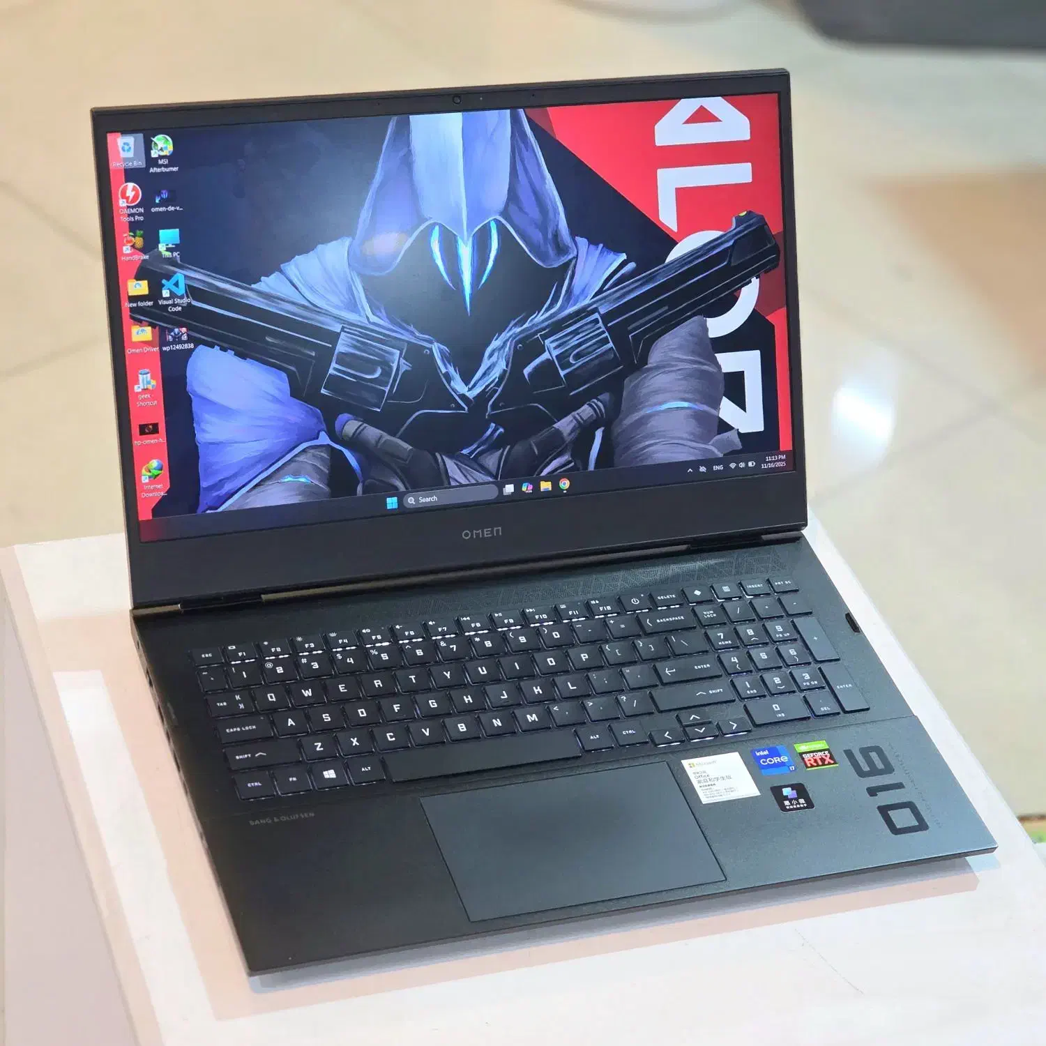 لپتاپ گیمینگ HP OMEN 15 گرافیک RTX3050Ti|رایانه همراه|شیراز, ملاصدرا|دیوار