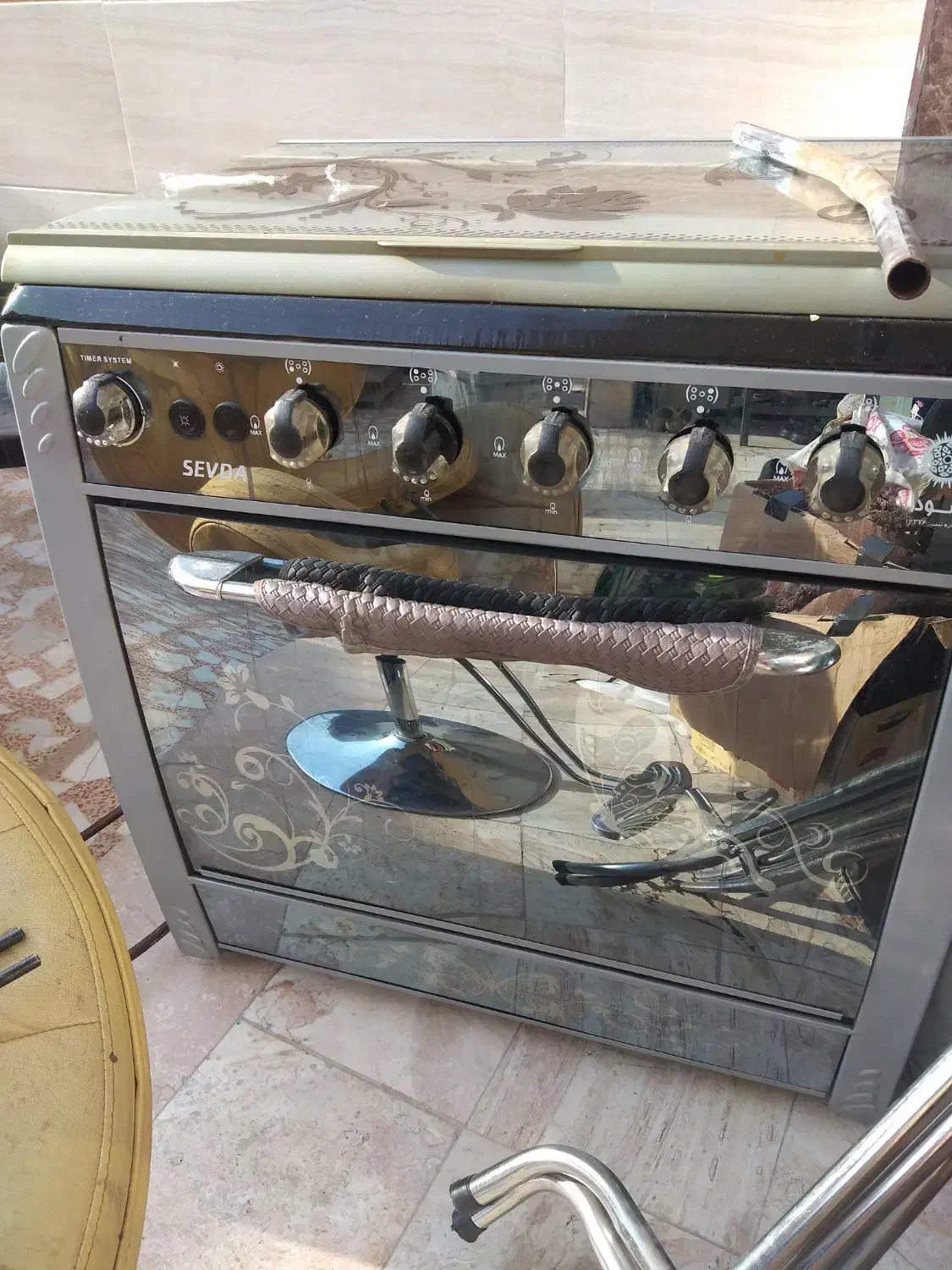 گاز 5شعله|اجاق گاز و لوازم برقی پختوپز|اصفهان, بابوکان|دیوار