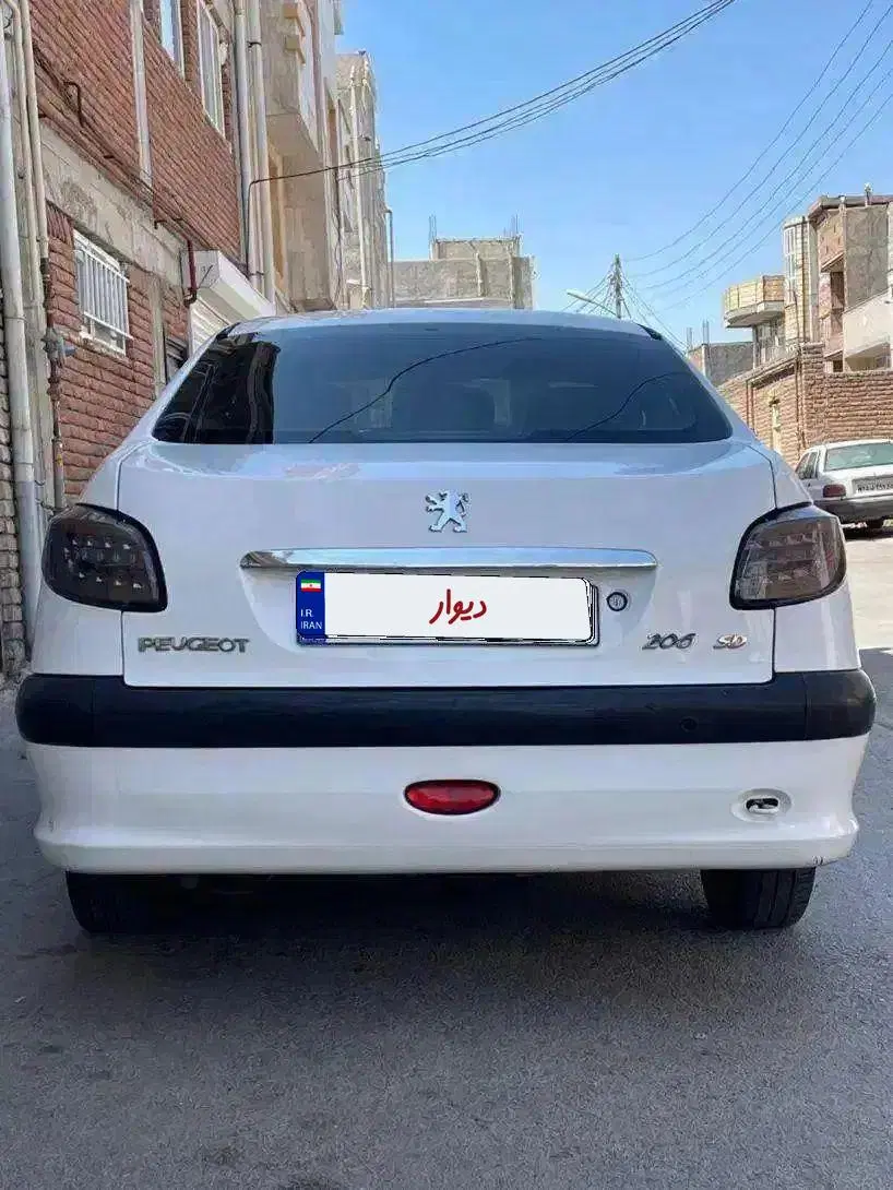 ۲۰۶ sd v8|خودرو سواری و وانت|تبریز, |دیوار