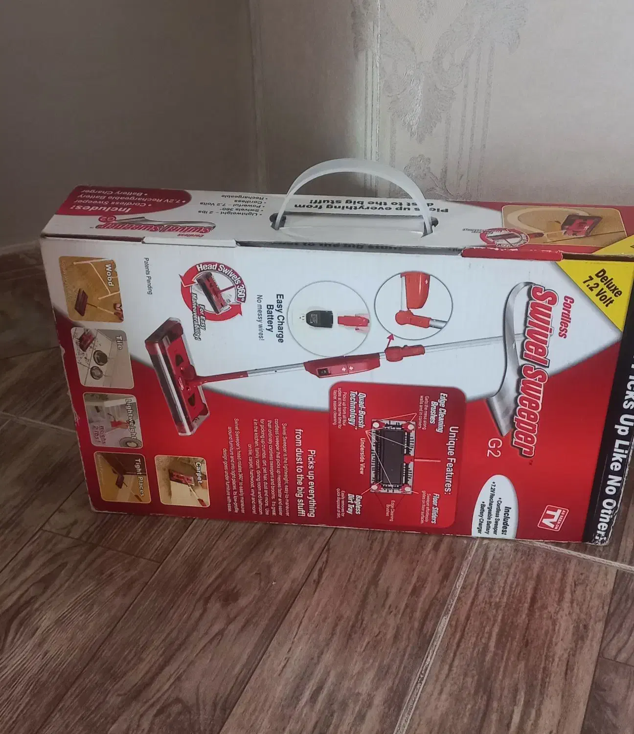 جارو شارژی سویویلG2|جاروبرقی، جارو شارژی، بخارشو|تهران, شکوفه (عبدل آباد)|دیوار