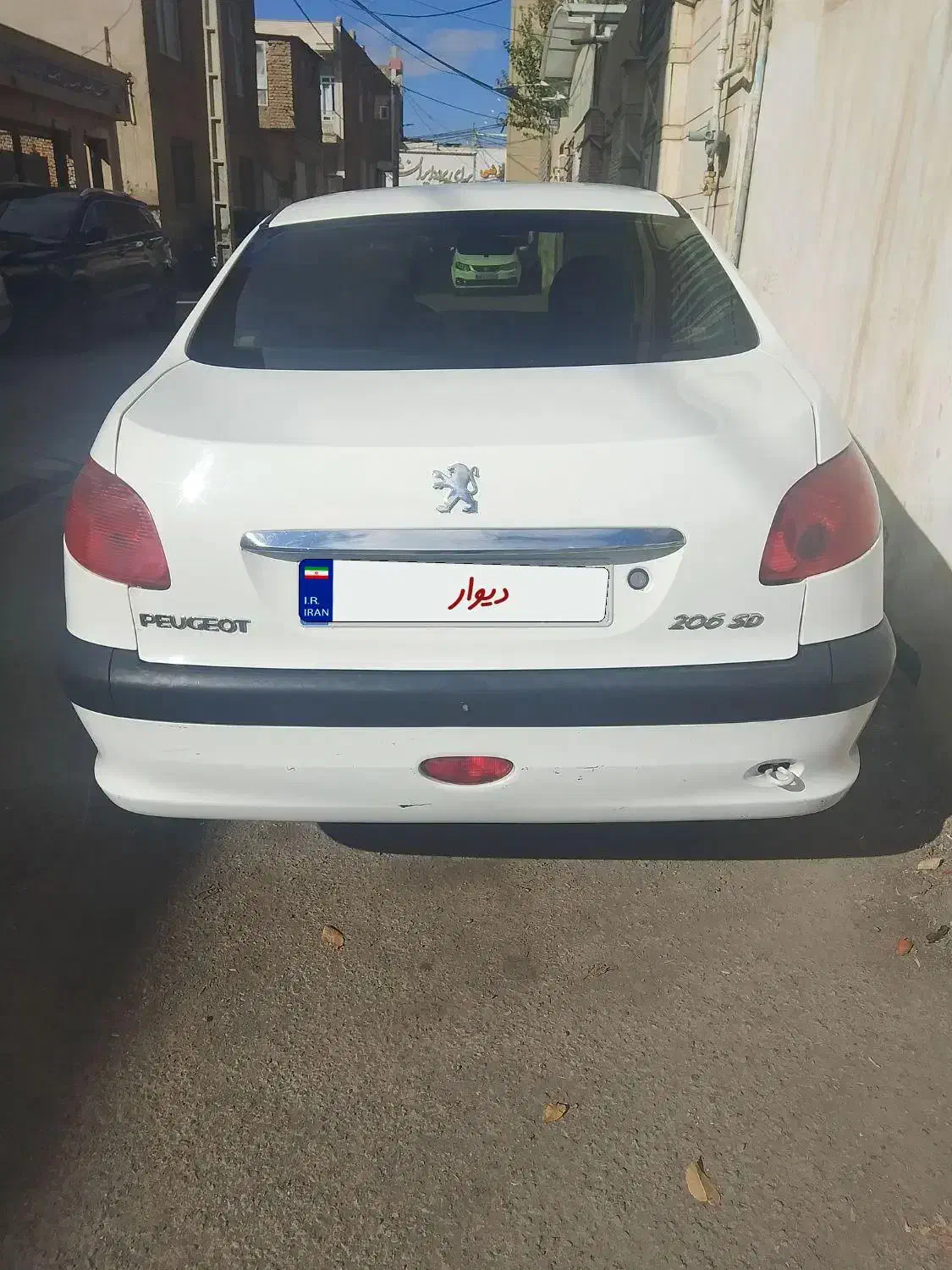 پژو 206 صندوقدار مدل 90|خودرو سواری و وانت|قم, بلوار امین و ساحلی|دیوار