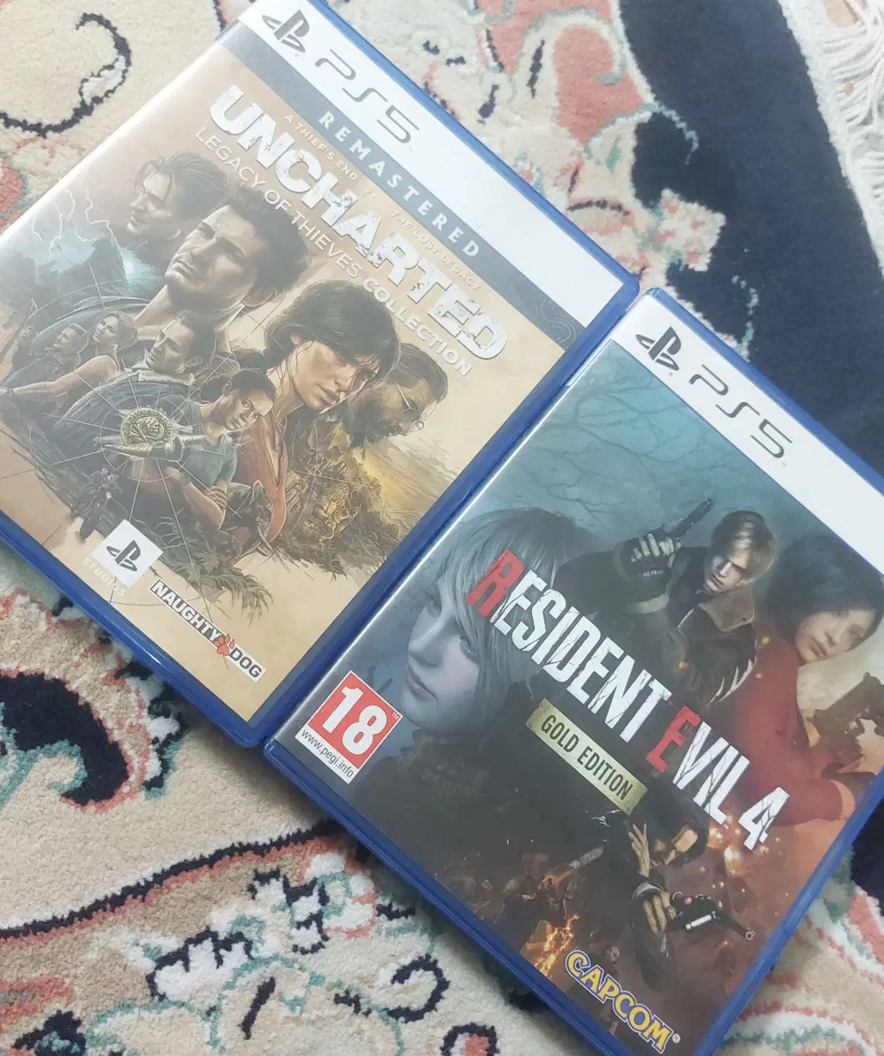 دیسک بازی Resident Evil وps5 UNCHARTED|کنسول، بازی ویدئویی و آنلاین|ری, اقدسیه|دیوار