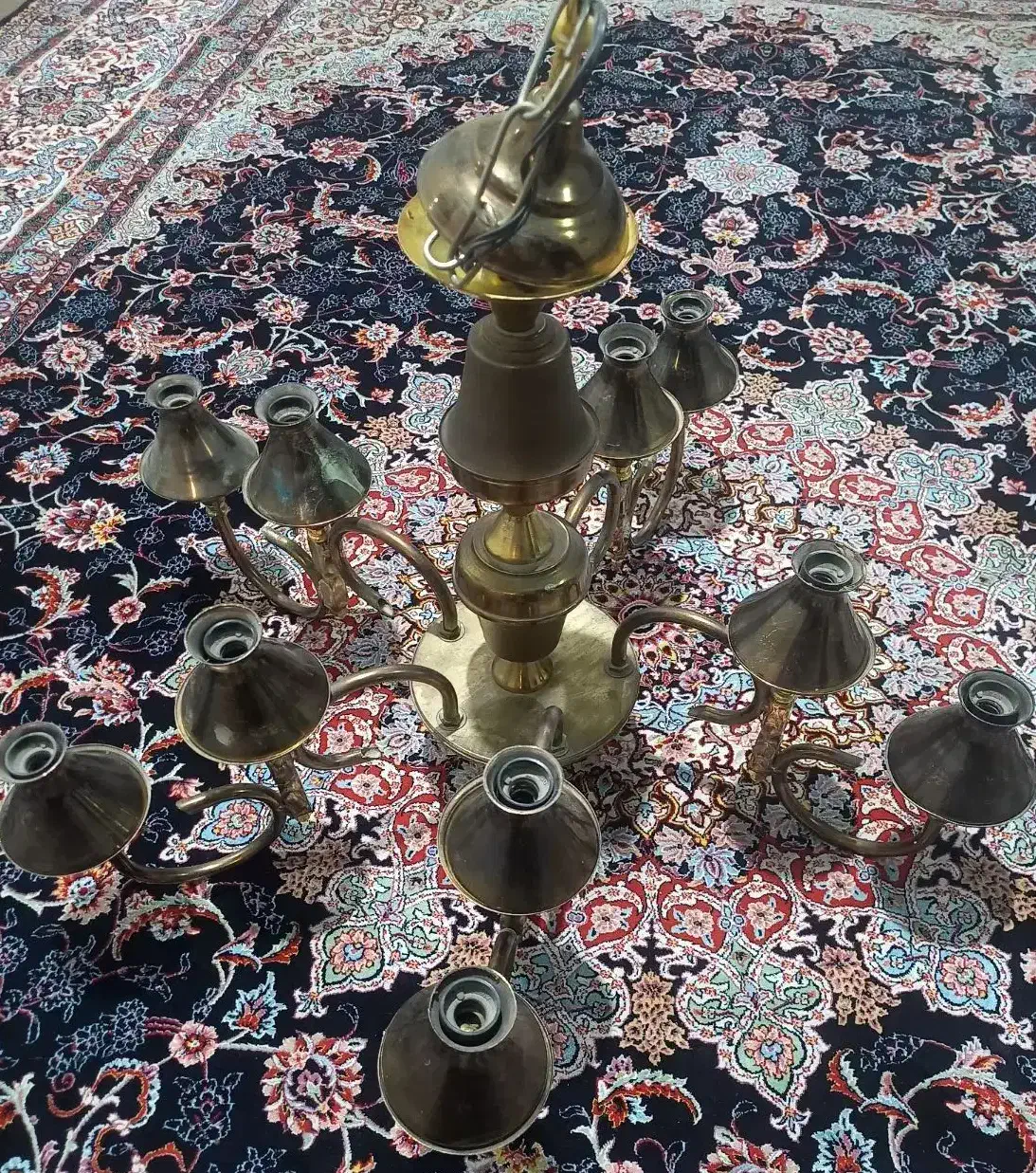 لوستر چهارشانه درحد|لوستر و چراغ آویز|نسیم‌شهر, |دیوار