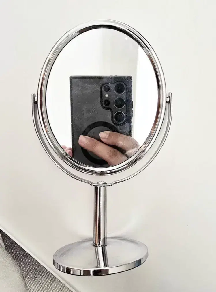 آینه استیل رومیزی پایه دار|آینه|بندر ماهشهر, |دیوار