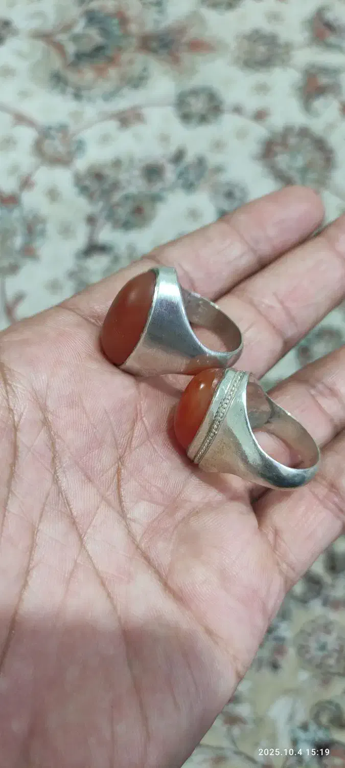 انگشترنقره عقیق|جواهرات|اهواز, بهارستان|دیوار