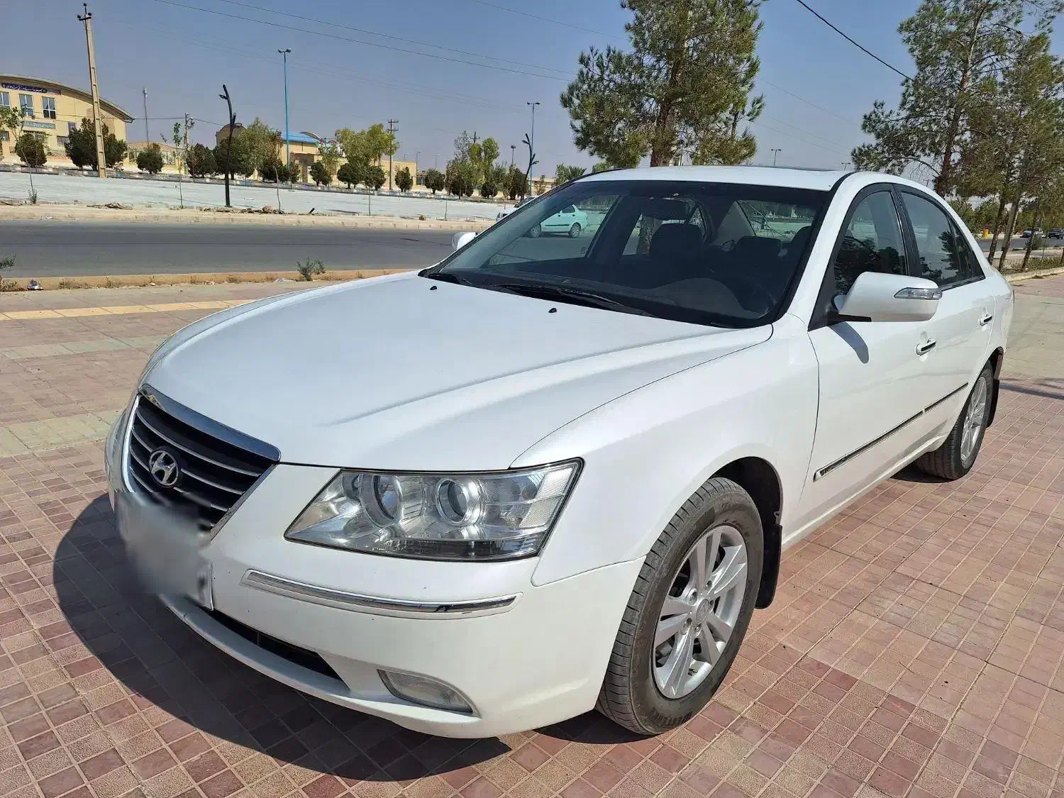 سوناتا اتومات مدل 2010 سفید صدفی فابریک بدون رنگ|خودرو سواری و وانت|یزد, |دیوار