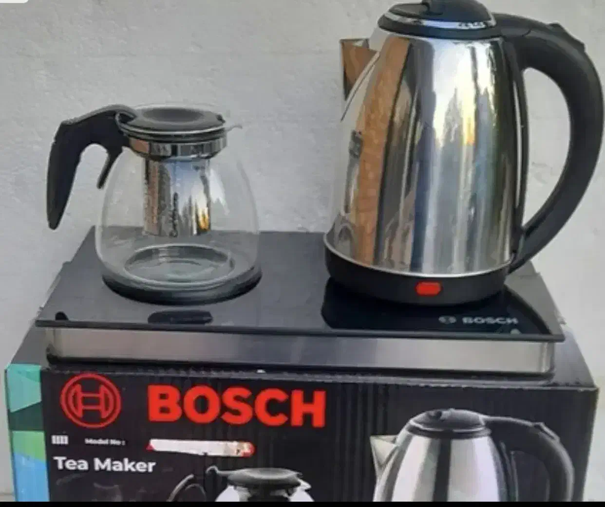 چایساز بوش صفحه شیشه ای|سماور، چای‌ساز، قهوه‌ساز|اراک, |دیوار