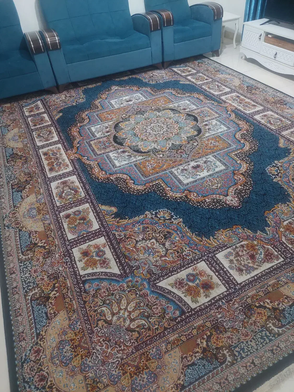 فرش ۱۲ متری|فرش|سنگر, |دیوار