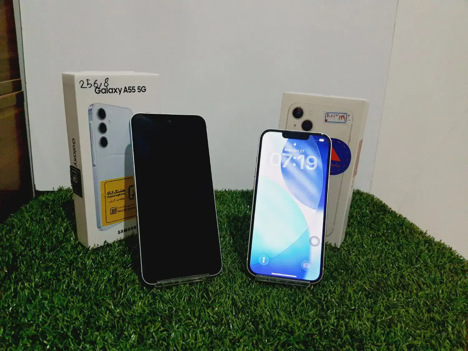 iPhone 13 ch باطری 99% سامسونگ A55 256|موبایل|اراک, |دیوار