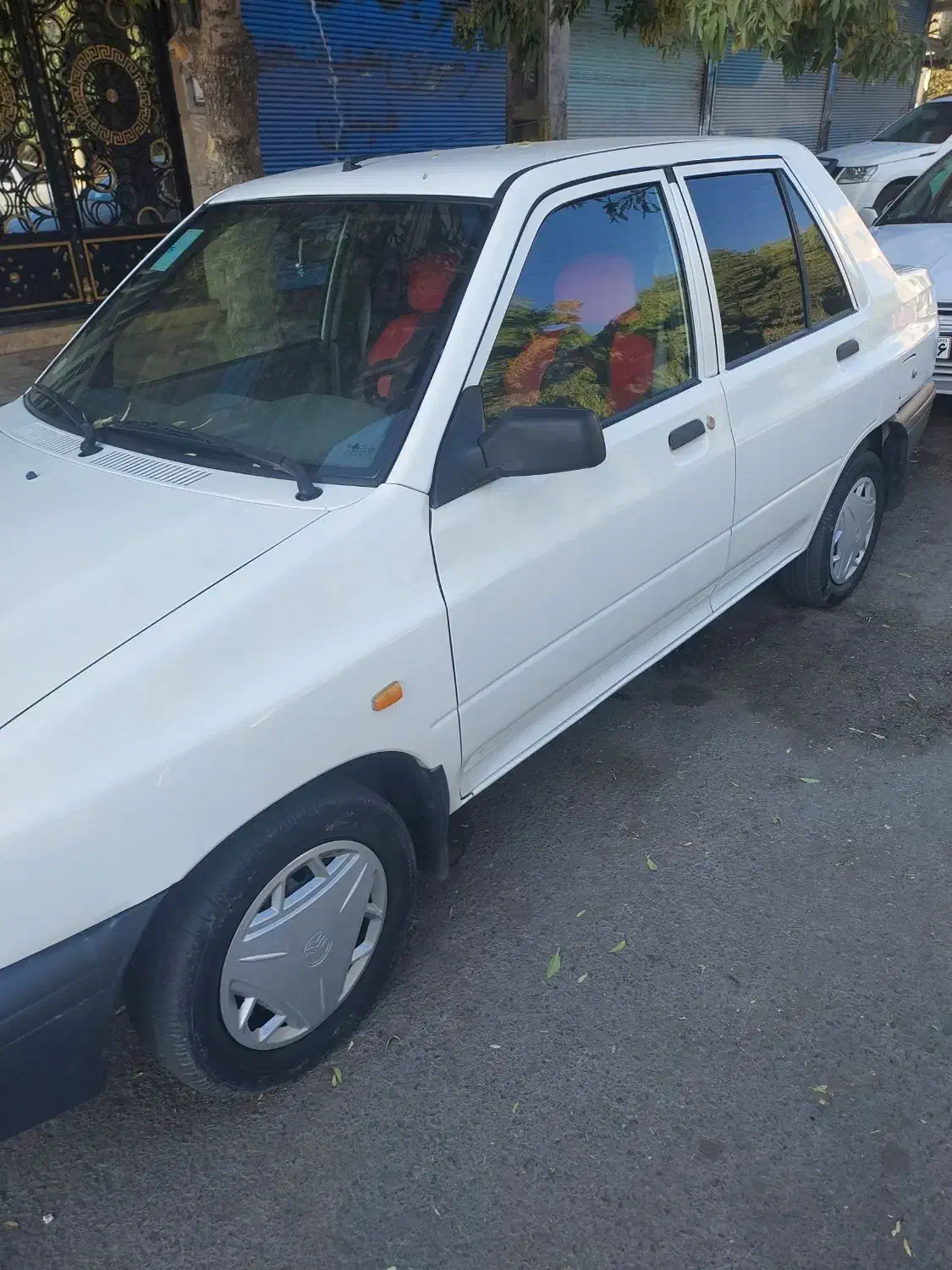 سواری پراید|خودرو سواری و وانت|قم, دروازه چوبی|دیوار